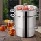 Stainless Steel Juicer Steamer 11 Quart Large Capacity Ergonomic Handles